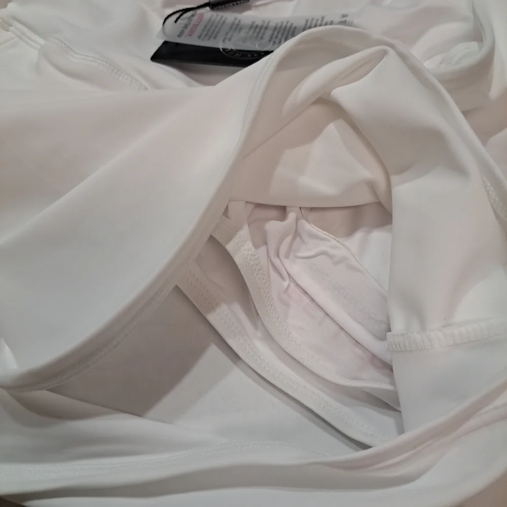Relleciga Ladies Swimming Trunks White Size L NWT $99.99